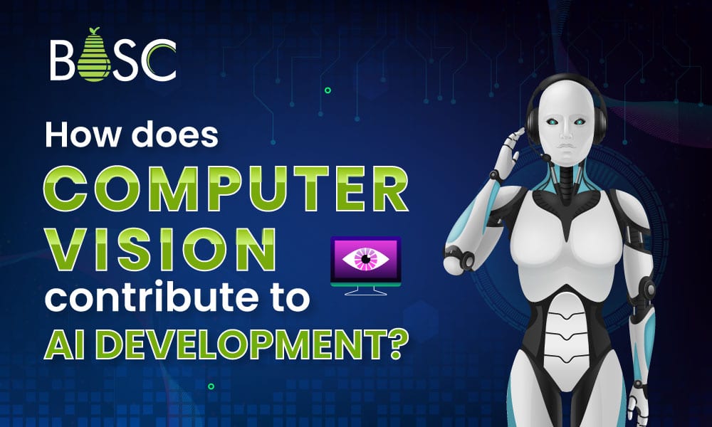 How does computer vision contribute to AI development